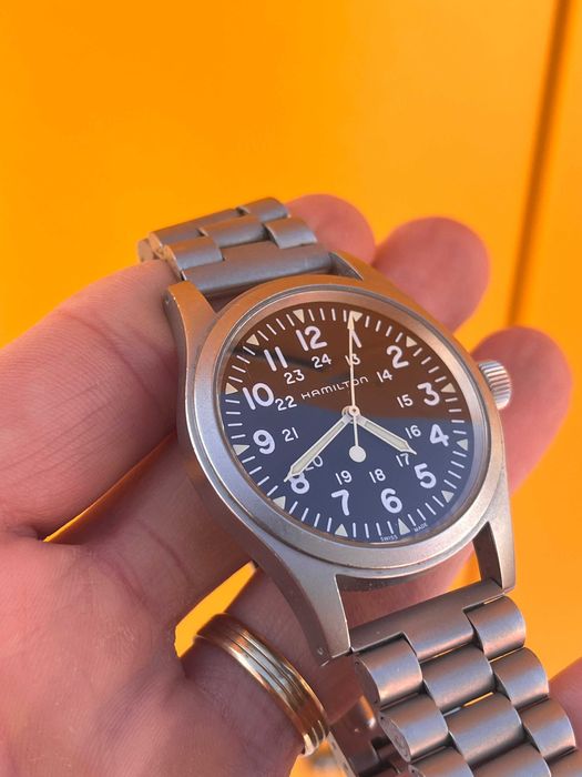 Ceas barbatesc Hamilton Khaki Field Mechanical (omega,tissot)