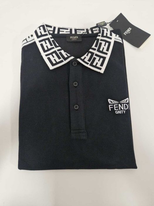 Tricou Fendi GiroPolo Black&White