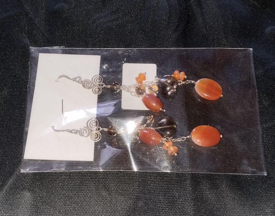 Продам серьги серебро