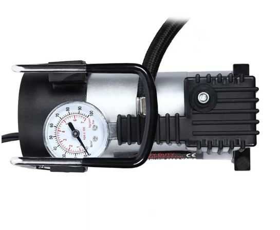 Авто Компресор За Гуми 12V Метален - Еднобутален