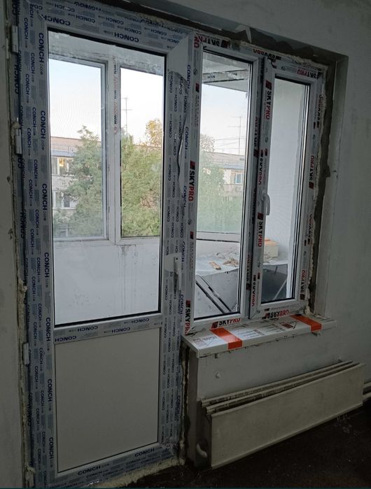 Пластиковые окна, витражи, дверь, окн