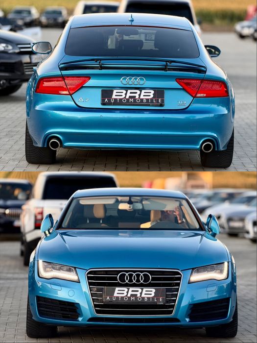 • Audi A7 2012 • 3.0 Bitdi 313 Cp / Extra full • Parc Auto • RATE • Garantie •
