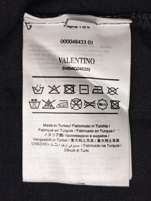 Valentino Tie-Dye Tee оригинална тениска M памучна фланелка