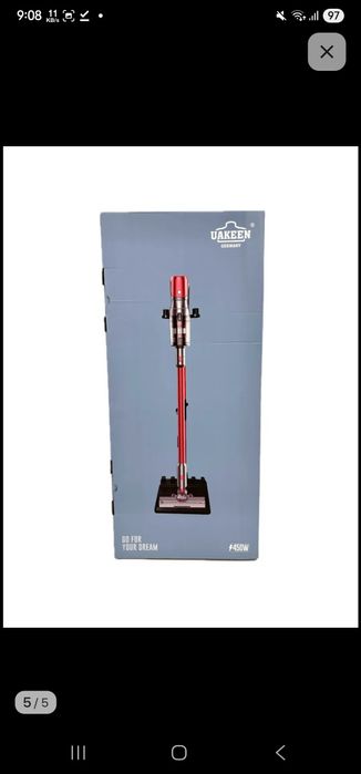 Simsiz pilesos Uakeen chang yutgich