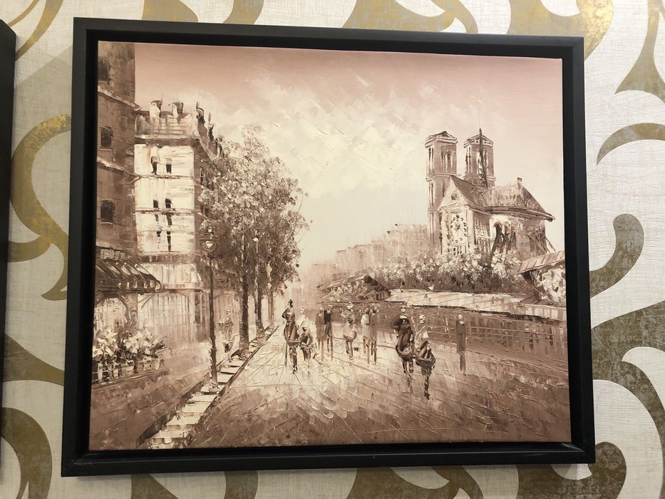 Картины трио "Париж'