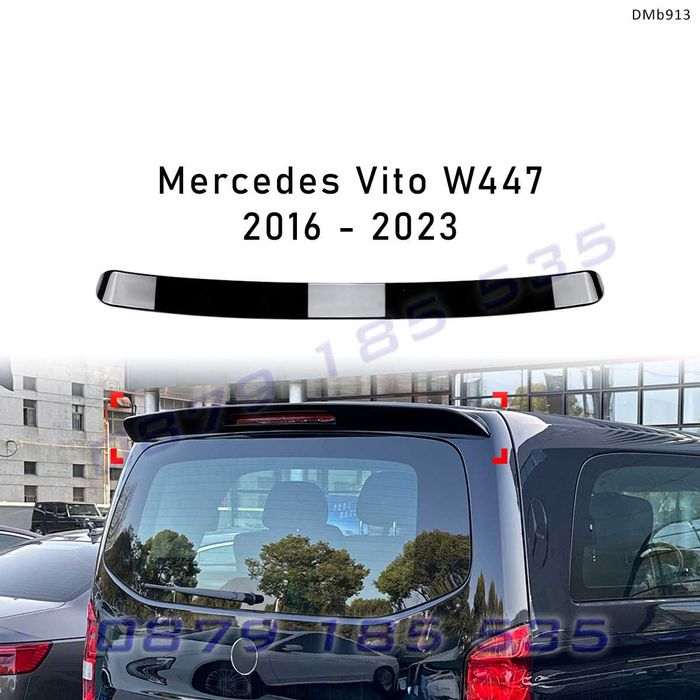Заден тунинг спойлер крило багажник Mercedes V W447 V260 мерцедес