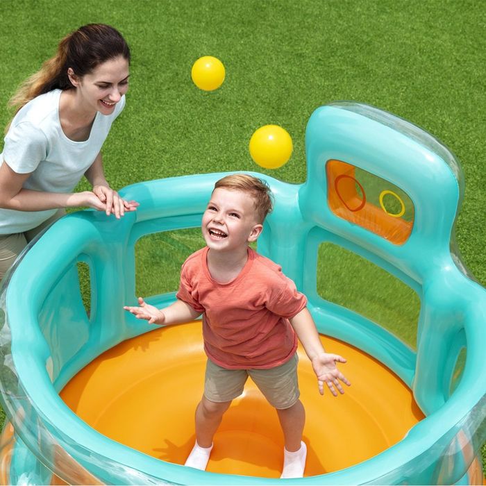 Акция Надувной батуте с шариками (152 х 117). Бесплатно доставка