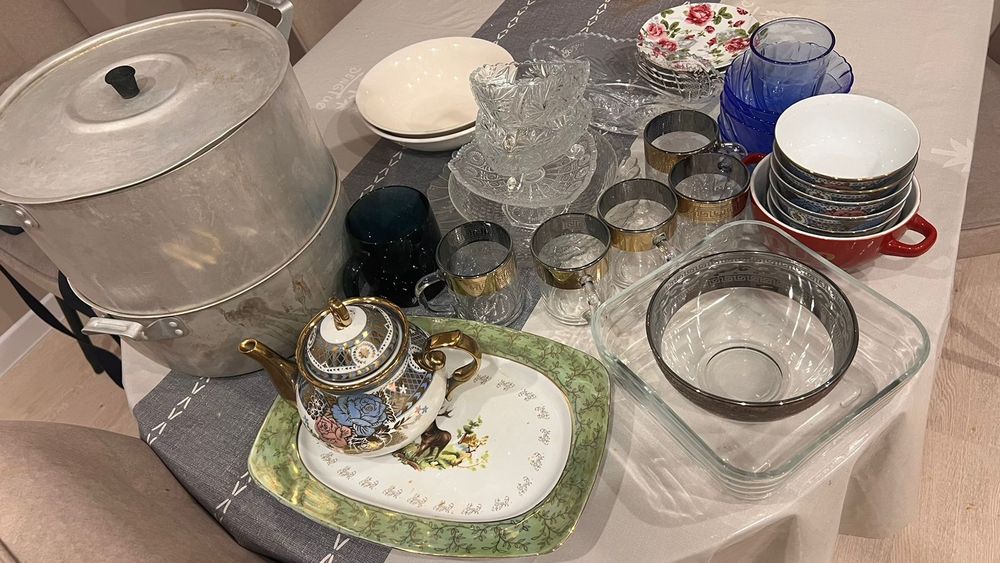 Отдам посуду бесплатно