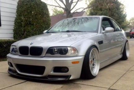 бмв е46 лип спойлер за предна броня цсл м3 / Bmw e46 Csl Lip M3