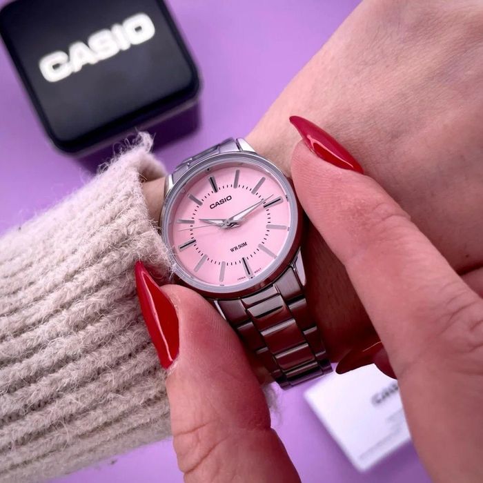 Оригинальные женские часы Casio - Коробка, документ, 1 год гарантия