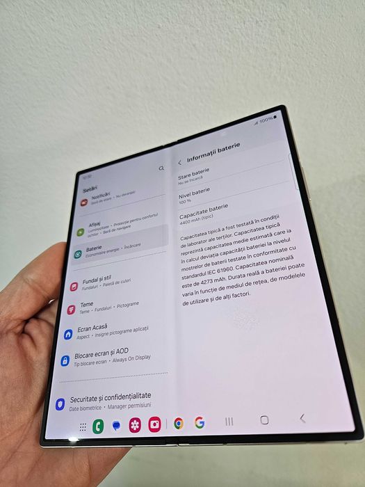 Samsung Galaxy Z fold 6, 256 gb, 12 Gb, schimb.