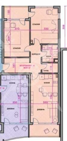 Продава се Тристаен апартамент в Поморие - 94 кв.м за 1713 €/кв.м - Снимка #1