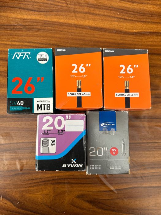 Вътрешни гуми за велосипед