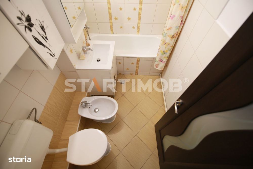 Apartament mobilat doua camere cu parcare Calea Bucuresti