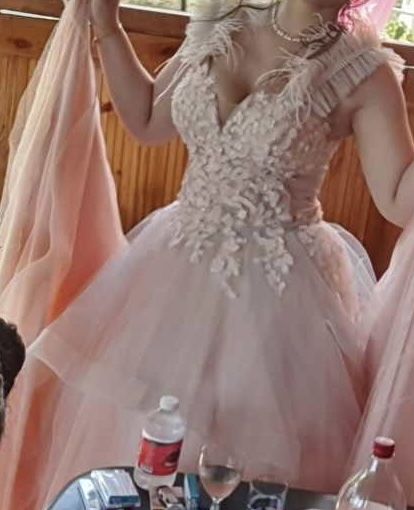 Бална рокля 2 в 1 шита по поръчка