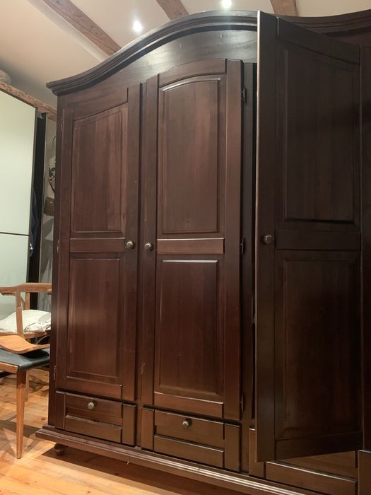 Гардероб спален дъбов
