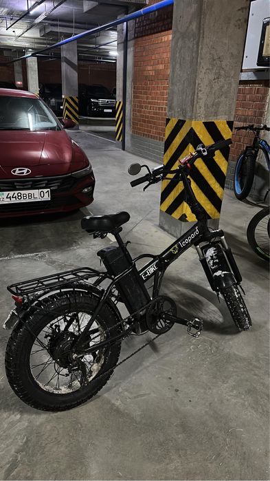 электровелосипед леопард в хорошем состояний