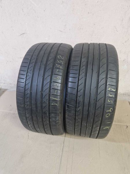 2 Continental R18 255/40/ летни гуми  Континентал
DОТ1317
