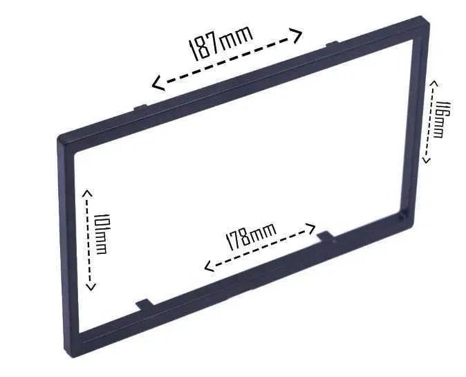 Рамка №3348 универсална за Мултимедия , 2Din, 7"