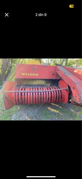 Vand presa de balotat WELEGER AP41