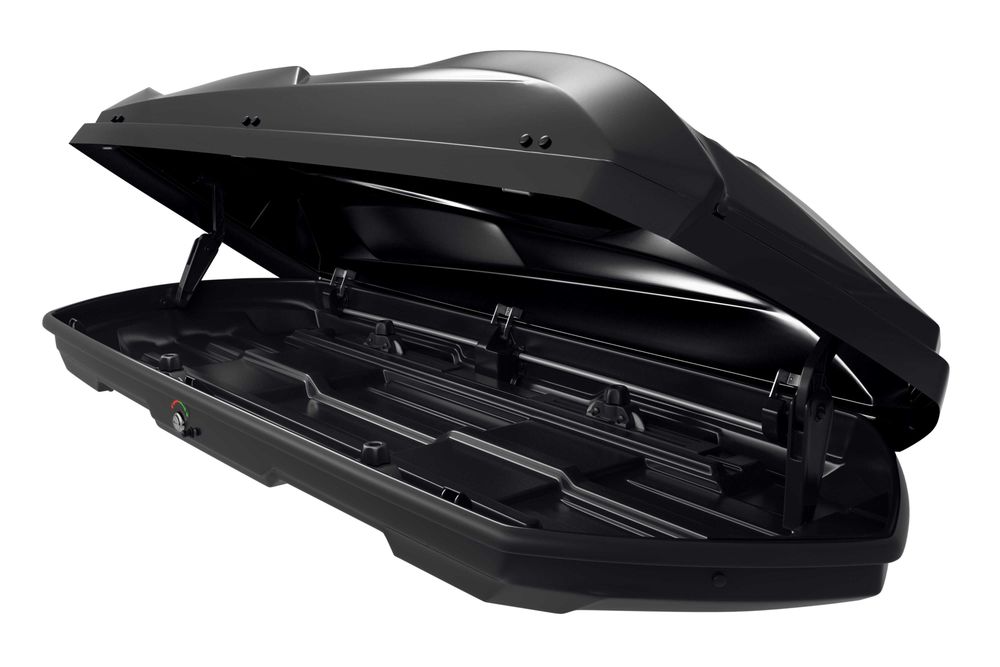 Автобокс CYBORT "INСEPTION" черный (глянцевый) двусторонний 480л.