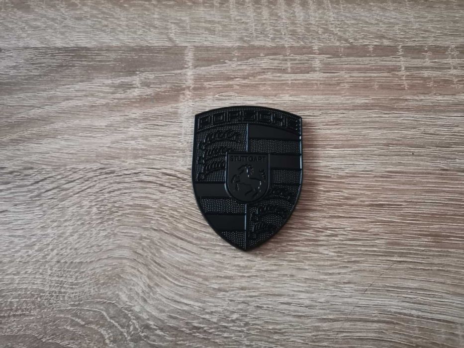 Черна Емблема лого Porsche