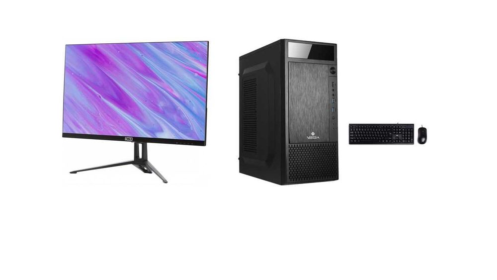 Компьютер в сборе для офиса