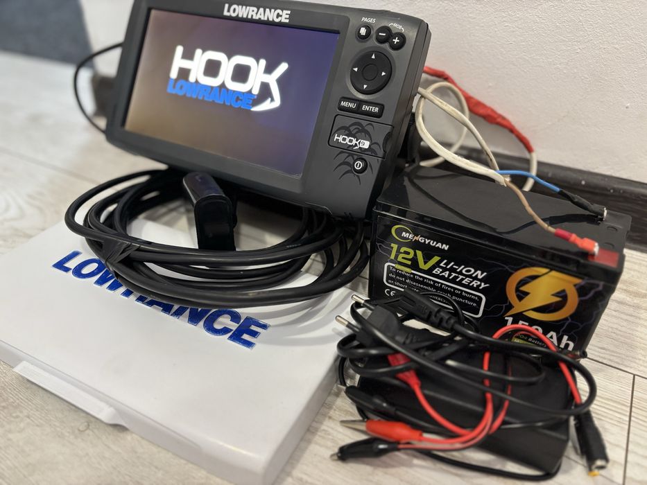 Sonar Lowrance hook 9