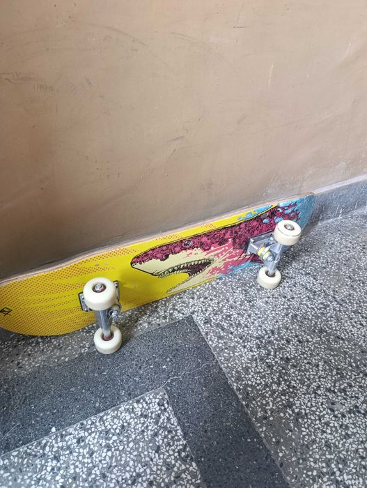 Тротинетка и скейтборд