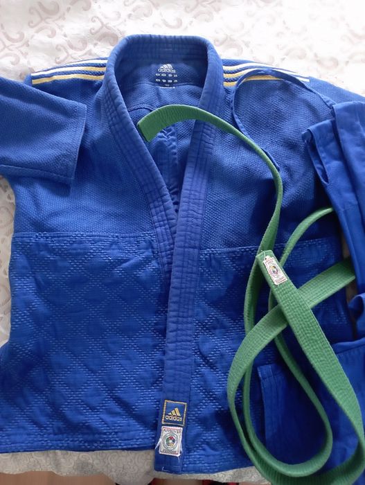 Кимоно дзюдо синий