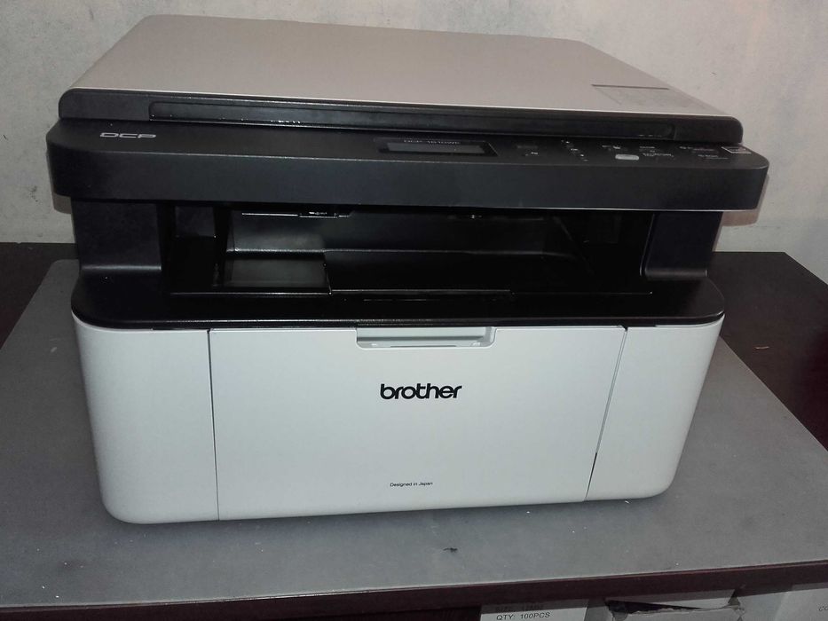 Отличен! Безжичен Wi-Fi лазерен принтер, скенер и копир 3 в 1 Brother DCP - 1610WE