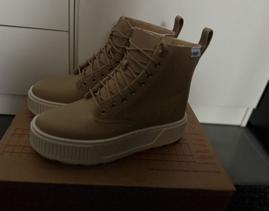 Ghete puma cu platforma