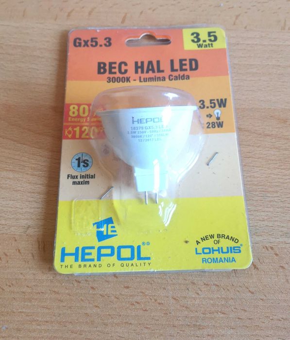 Bec led 3,5W         .