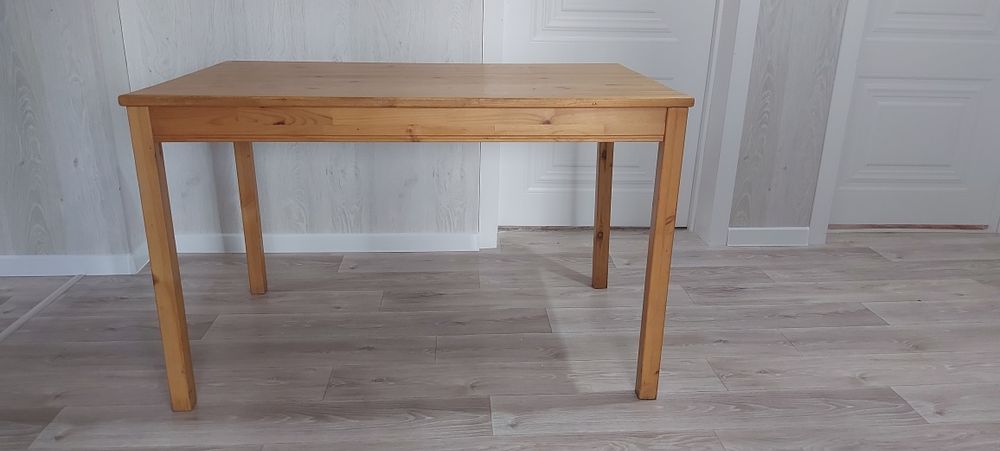 Деревянный стол икеа Йокмокк