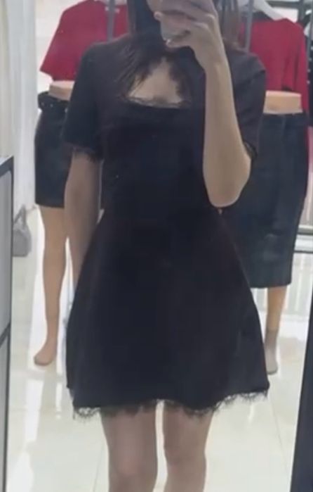 Платье короткое новый 42 размер