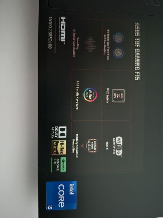 Vând Laptop Gaming ASUS TUF F15