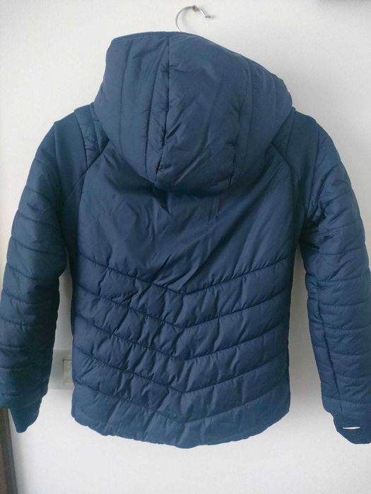 Geaca drumetie Quechua fete, marinea 8-9 ani