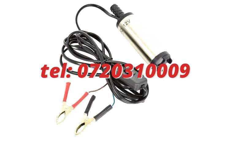 Pompa Submersibila 12 Volti Transfer Intre Butoaie 12 Litri Pe Minut