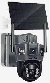 Камера с солнечной панелью