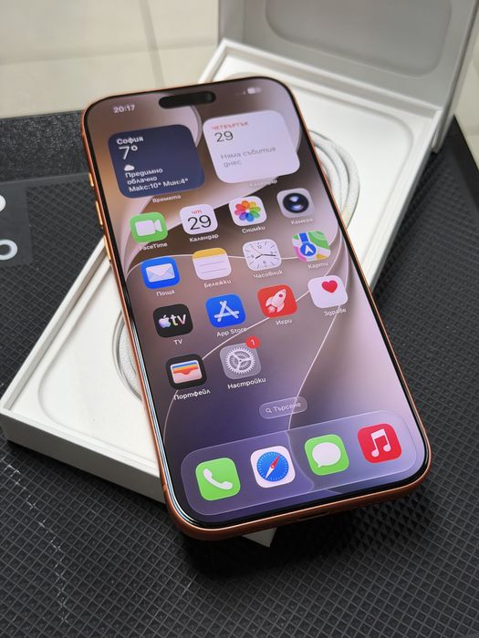 Apple iPhone 17 Pro Max Cosmic Orange 256GB КатоНов 1г Гаранция