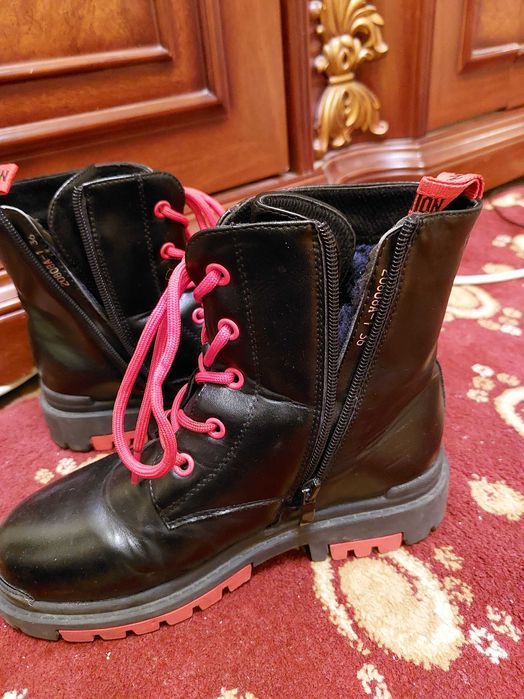 Сапоги девочке очень теплые