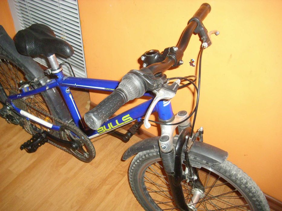 20" BULLS ЛЕК АЛУМИНИЕВ  детски велосипед,колело с скорости.Промо цена