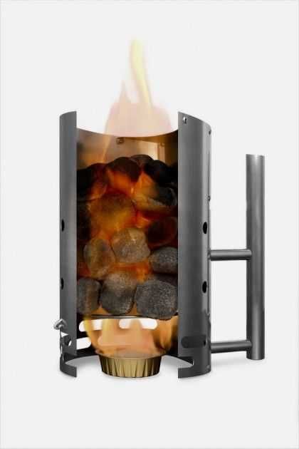 Кружка для розжига углей. Стартер. Чаша-стартер для розжига угля