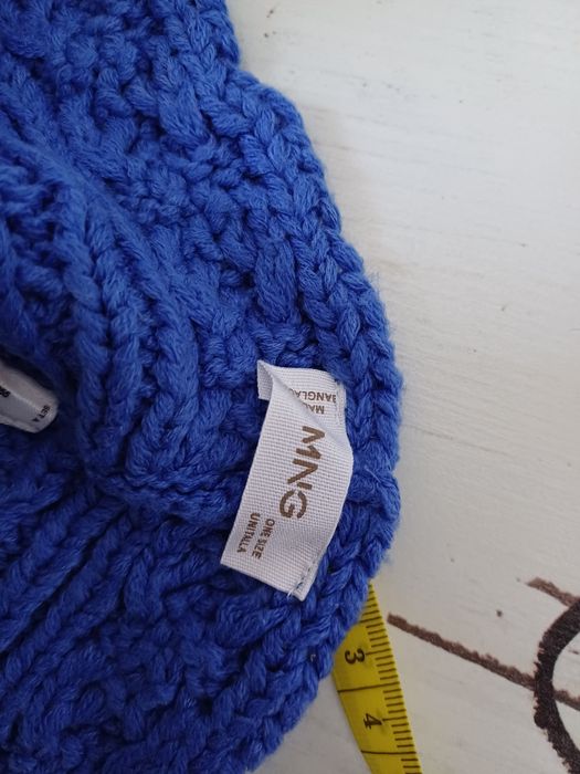 Шапка и шал Mango за дете, размер 4-5 години