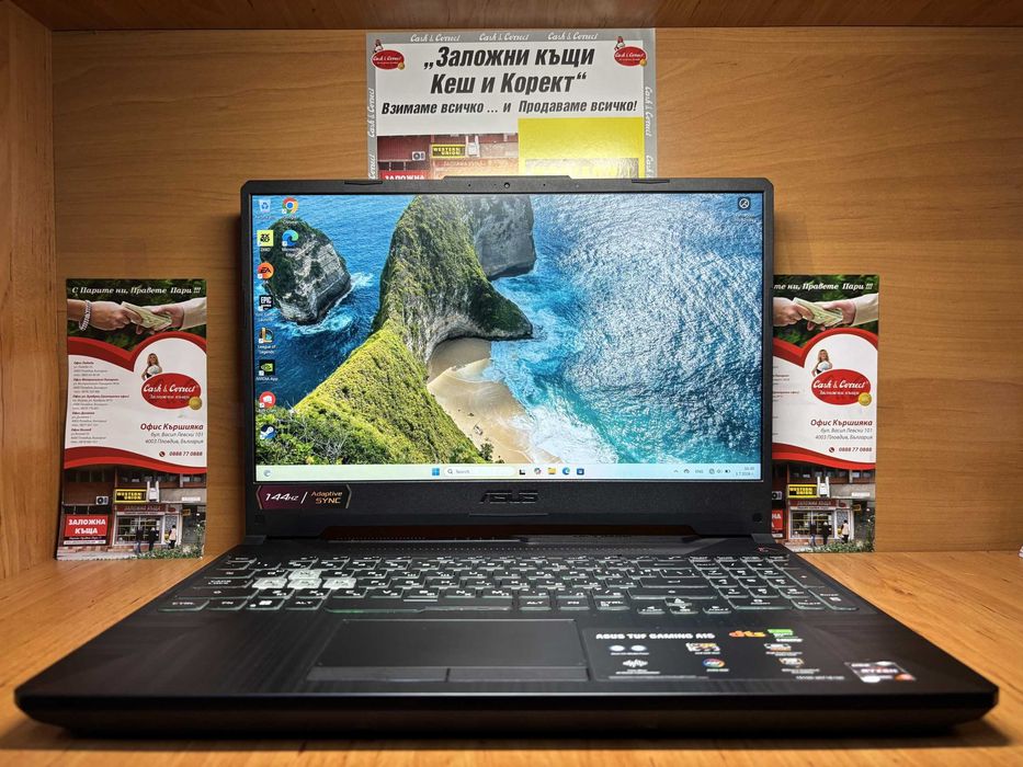 ASUS TUF Gaming A15 FA506NF с гаранция