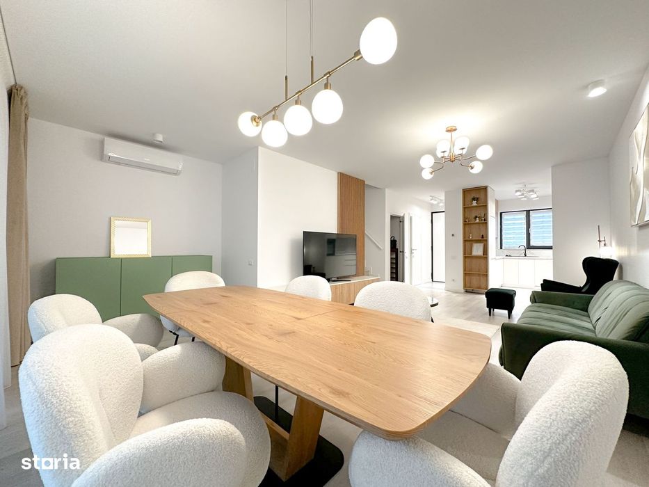 For Rent I 5 rooms TownhouseI Pipera I Gated Community