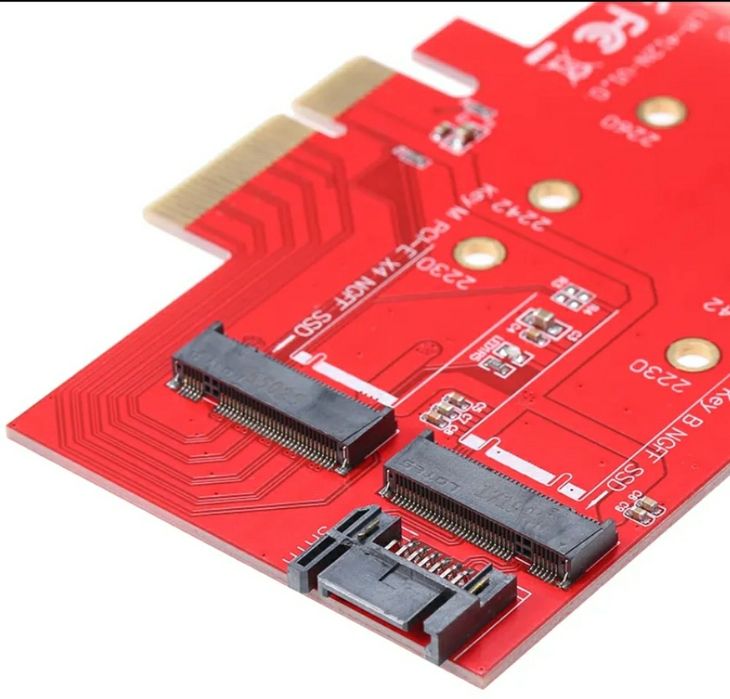 Адаптер Docooler для M.2 NVME NGFF SSD и M.2 NGFF
