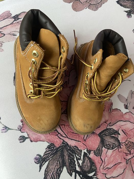 Bocanci copii piele TIMBERLAND  10,5 inches 26,67 Cm