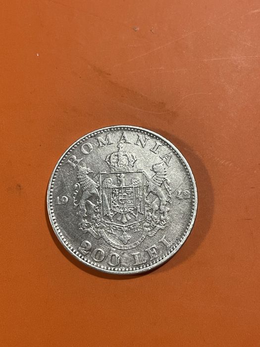 Румънски сребърни монети 50 bani / 200 lei