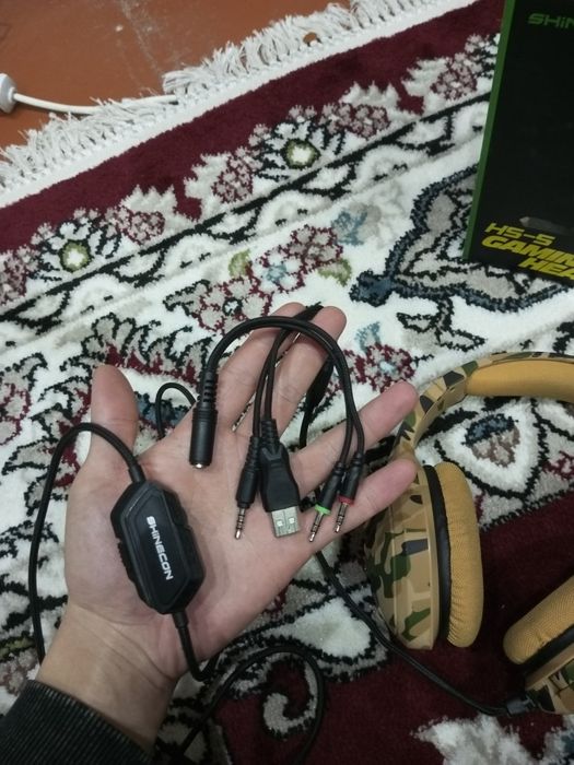 O'yin quloqchini Shinecon HS-5 Игровые наушники в продаже